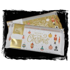 Rogers Chocolates "Merry Christmas" Chocolate Bars - Milk or Dark Chocolate